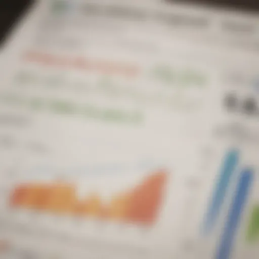 Graph depicting daily fluctuations in mortgage rates