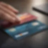 Close-up of a digital wallet displaying the Apple Credit Card.