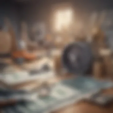 The Impact of Tools on Financial Literacy Conceptual image of financial literacy growth