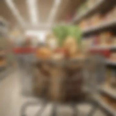 Groceries highlighting the 4X points earning potential