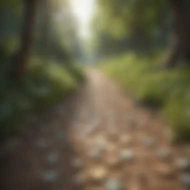 Pathway to a Brighter Financial Future A pathway leading towards a brighter financial future