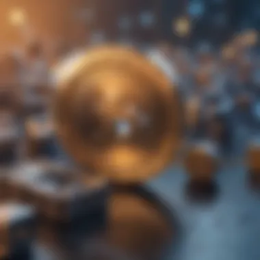 Technological Challenges in Blockchain Assets Concept of technology issues within blockchain systems