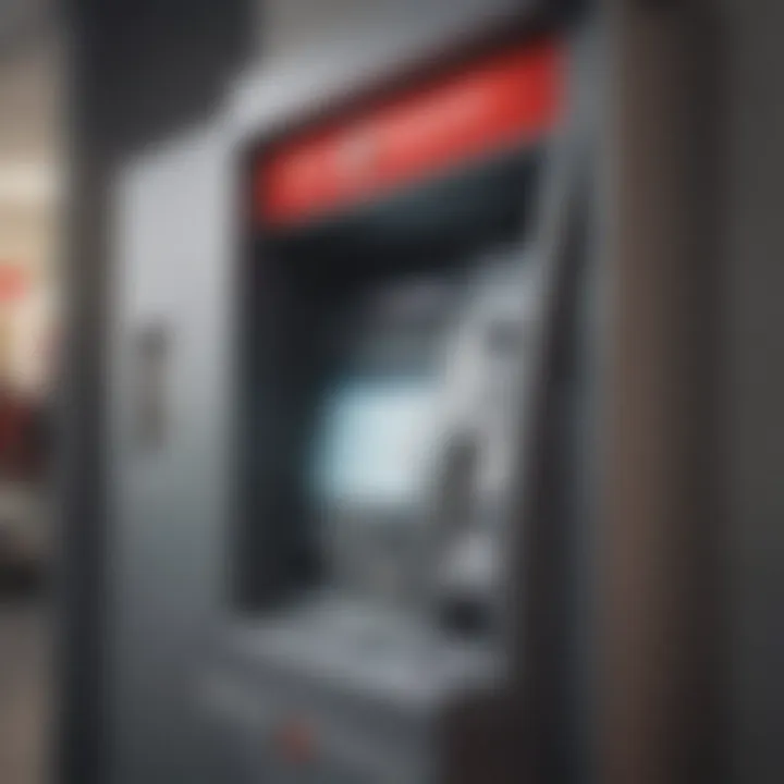 Illustration of security features on KeyBank ATMs