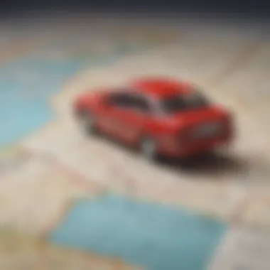 Geographical Influences on Insurance Premiums Map highlighting geographical influences on insurance premiums