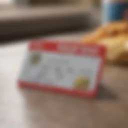 Costco membership card on a table