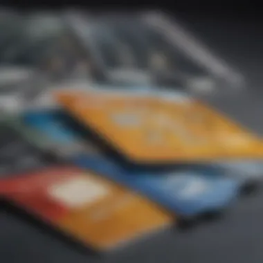 Illustration of Various Credit Card Fees Visual representation of credit card fees
